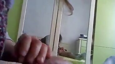 Cum Loving Young Latina GF Jizzed פורנוראמה on Titties