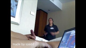 בלונדינית בחורות עושות ביד Wannabe עושה את ה-Splin ב-POV במהלך הליהוק